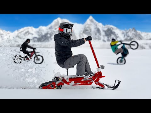 I Built an Electric Snow Scooter So You Don't Have To