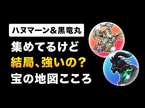 【ドラクエウォーク】ハヌマーン＆黒竜丸のこころ / 4周年の目玉は強いのか？性能と評価を図解！