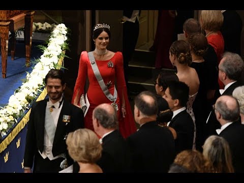 Nobel Fest 2018: Arrival of Prince Carl Philip and Princess Sofia