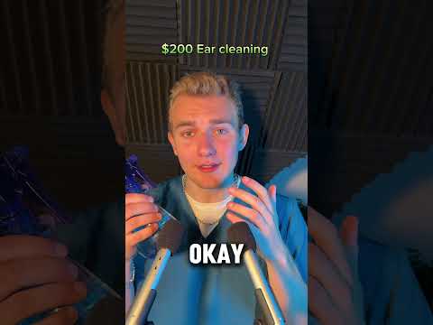 Asmr ear cleaning