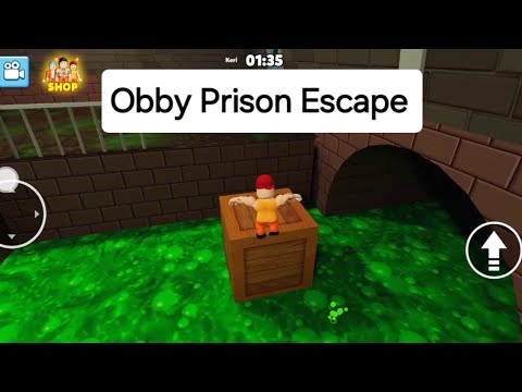 Obby Prison Escape Gameplay