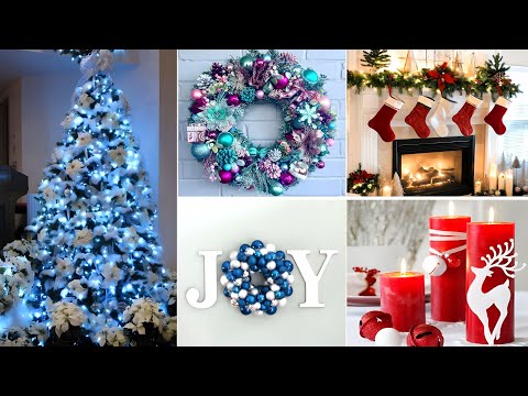 🎄 100+ CHRISTMAS HOLIDAY DECORATION IDEAS 2024 - 2025 - BEAUTIFUL CHRISTMAS HOME DECOR IDEAS🎄