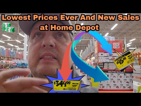 Lowest Prices of the Year Sales and Clearance Deals at Home Depot on Milwaukee, Dewalt, Ryobi!