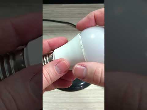 JUST USE A LIGHTER TO FIX THE LED LAMP