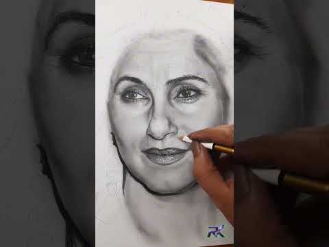 Dimple Kapadia #dimplekapadia #dimplekapadiaportrait #portraitdrawing #viral #viralshorts #shorts