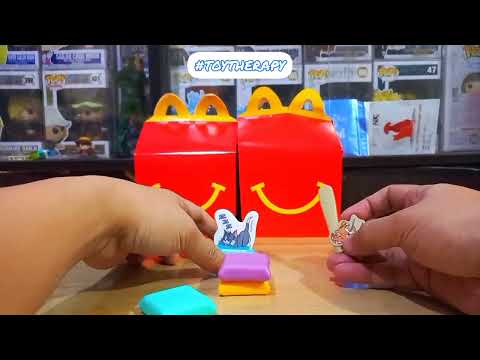 Unboxing Tom and Jerry Tower of Cushions. Tom and Jerry from the McDonald's  Happy Meal.