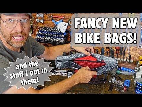 What do I carry in my new LEAD OUT! Racelite bike bags? Why these bags? Why this stuff? That's all?