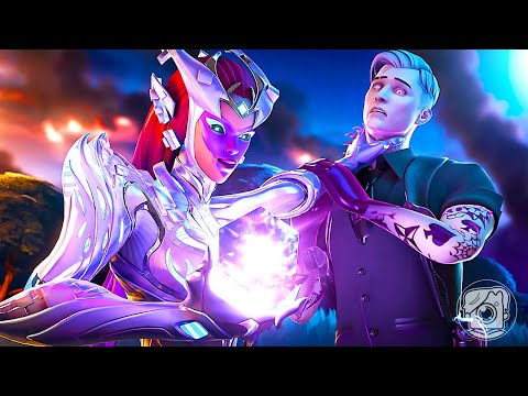 THE CUBE QUEEN VS SHADOW MIDAS! (A Fortnite Movie)