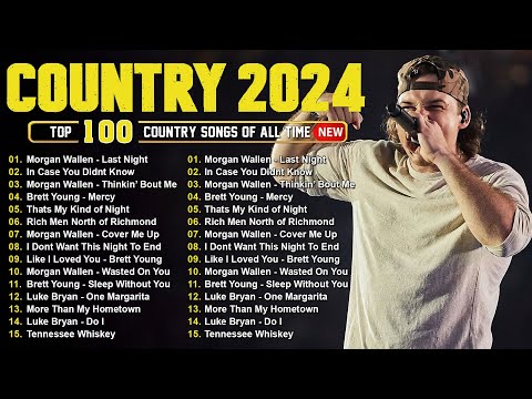 Morgan Wallen, Luke Combs, Kane Brown, Luke Bryan, Lee Brice, Jason Aldean - Country Music 2024