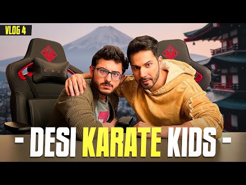 DESI KARATE KIDS FT. VARUN DHAWAN - VLOG 4