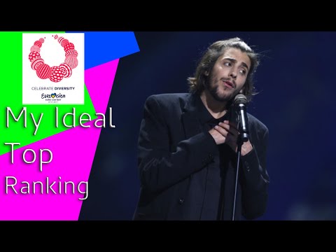 Eurovision Song Contest 2017 My Ideal Top Ranking of 43 Songs