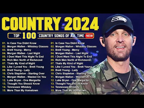 New Country Music 2024 🎸 Brett Young, Luke Combs, Chris Stapleton, Luke Bryan, Morgan Wallena