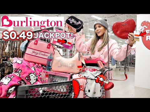 BURLINGTON $0.49 SALE SHOPPING SPREE! 90% OFF PINK TAGS!