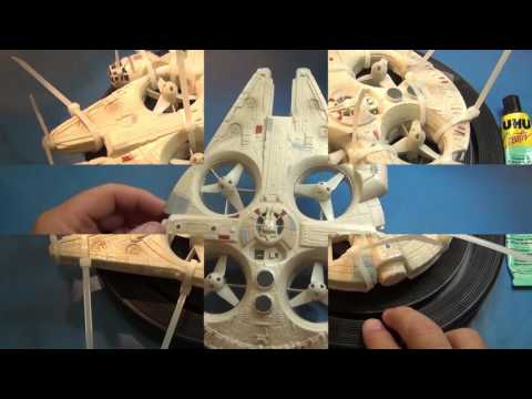 Star Wars Millennium Falcon Quadcopter Rebuild