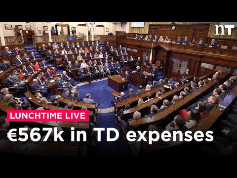 TDs claim over €567k in expenses for month with one Dáil sitting