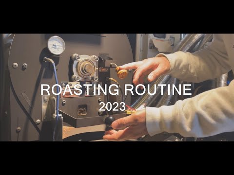 HAMA COFFEE's ROASTING ROUTINE 2023