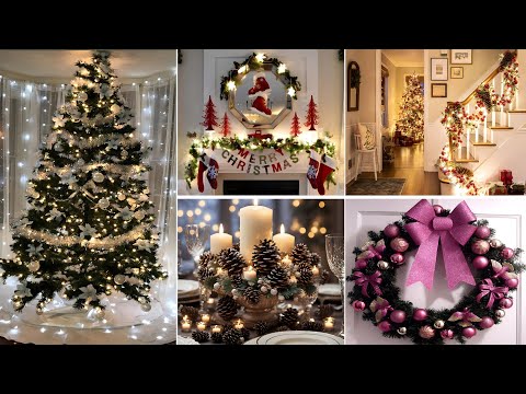 🎄+100 CHRISTMAS HOME DECOR IDEAS 2024 - AMAZING CHRISTMAS DECORATION IDEAS - CHRISTMAS TRENDS 2024 🎄