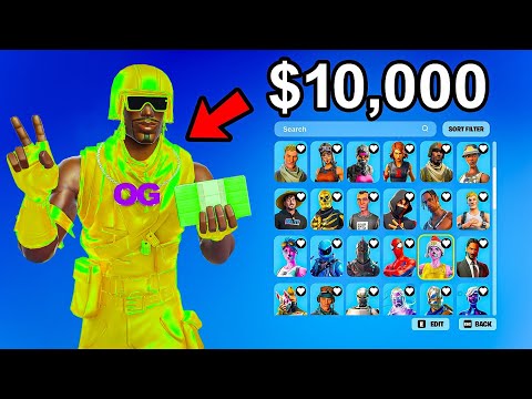 Upgrading A Subscribers Fortnite Account With RAREST SKIN!