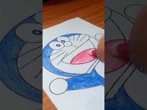 DORAEMON CARTOON DRAWING TUTORIAL! Simple and Easy to Follow | #doremon #doraemon #cartoon #drawing