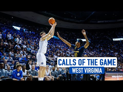 BYU Men's Basketball | West Virginia  | Calls of the Game | March 1, 2025