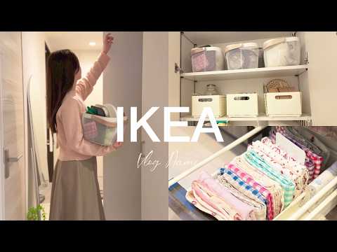 IKEA Home Organization | Must-Have Kitchen Items and Space-Saving Ideas Living Alone in Japan VLOG