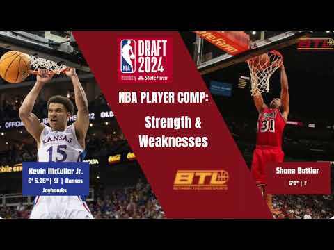 2024 NBA Mock Draft - Kevin McCullar Jr. - Strength & Weakness Report