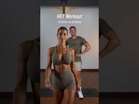 HIIT workout at home with no jumping