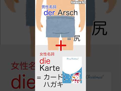 ドイツ🇩🇪語で「尻カード」ってどんな状態のこと？🐶🧐 #shorts #ドイツ語