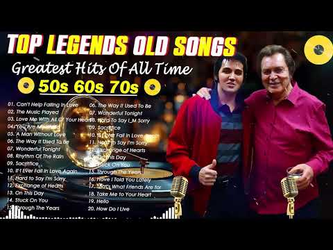 Top Legends Old Songs 📀 Greatest Hits 50s 60s 70s 🎺Tom Jones, Engelbert, Matt Monro, Elvis Presley