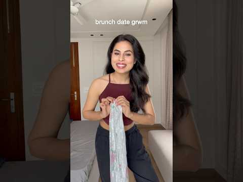 BRUNCH DATE GRWM🎀🪩#brunchdate #brunchoutfit #shimmerandshine #womenfashion #onlineshopping #love