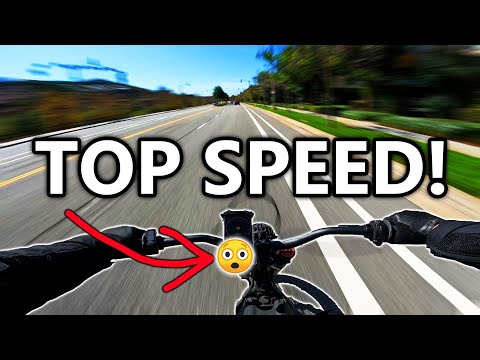 INSANE 72v Sur Ron ebike Top Speed!