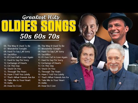 Engelbert, Tom Jones, Frank Sinatra,Andy Williams,Roy Orbiso📀Greatest Hits Golden Oldies 50s 60s 70s