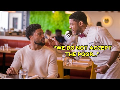 Waiter insulted Chadwick Boseman in a luxury restaurant, but when he discovered the truth you won't.