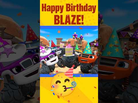 blaze and the monster machines 10th anniversary! #shorts