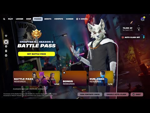 Fortnite: Chapter 6 - Season 2 | Battle Pass (Full Showcase)