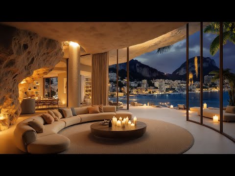 Dream Penthouse by the Sea 🌊 | Smooth Jazz for Relaxation, Focus & Tranquility