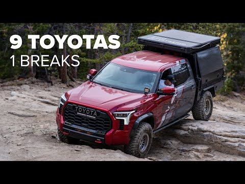 Epic Colorado Off-Road Adventure: 9 Toyota Trucks Tackle the Trails! (2022 Tundra Breaks!)