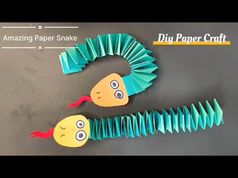 Amazing Paper Craft | Moving Paper Toys | Easy Paper Craft