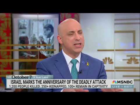 ADL CEO joins MSNBC's Morning Joe to commemorate anniversary of Oct. 7 attacks