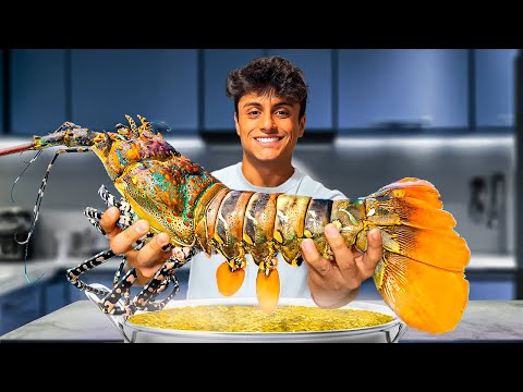 I Cooked A Giant Painted Crayfish