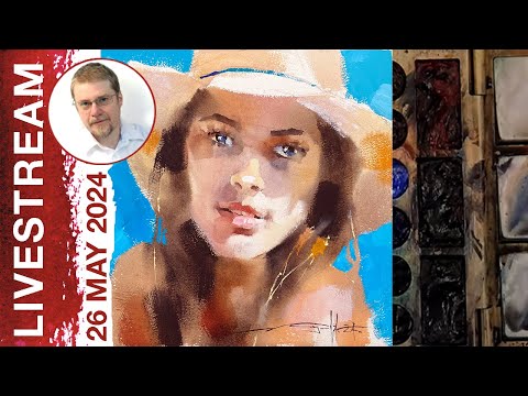 Livestream Recording: Daniel Smith Watercolor and Gouache GreatArt Demo