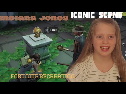 Epic Indiana Jones Scene - Fortnite Collab