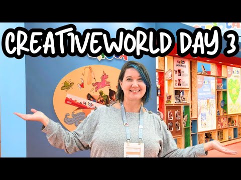 LIVE Creativeworld 2025 Day 3 (Fine Art & Craft Show)