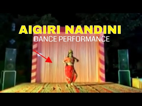 Aigiri Nandini Dance Performance | My Durgapuja Special Dance | The Glam Hacks