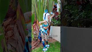 How I made my ponytail wig for Mualani #genshinimpact #blazetonatlan #cosplay #tutorial