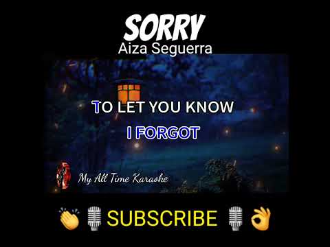 Sorry shorts #aizaseguerra #sorry #karaoke