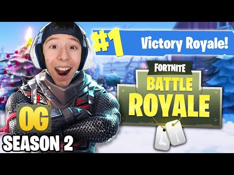 LIVE! - OG FORTNITE SEASON 2 IS HERE! (NEW)