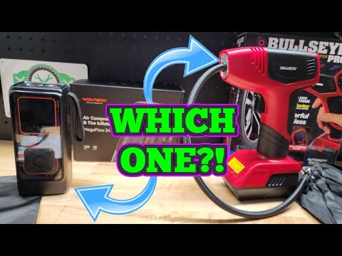 BullsEye Pro Inflator VS  WolfBox Inflator! (Promo Code Inside!)