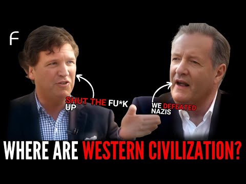 Tucker Carlson Confronted Piers Morgan on Western Civilization