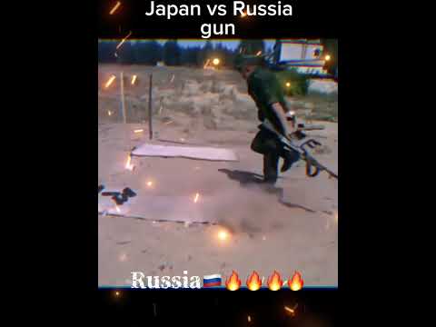 Japan vs Russia gun #japan #russia #vs #gun#funnyvideo